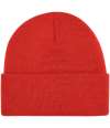 B45 Beanie Hat Fire Red colour image